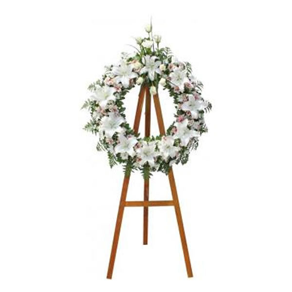 Corona de Defuncion de Liliums