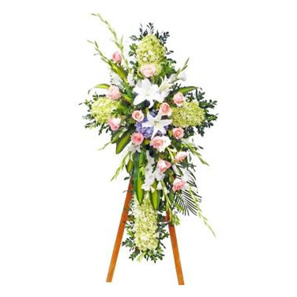 Cruz defuncion de Hortensias