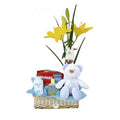 Arreglo floral nacimiento Mateo