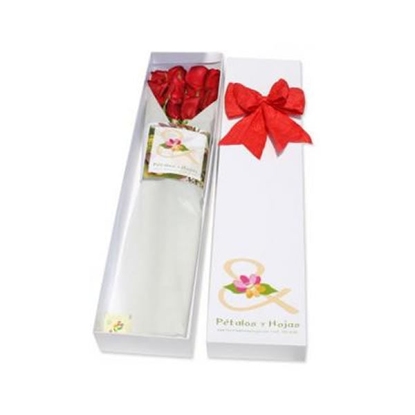Caja x 12 Rosas Rojas