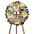 Corona floral Resplandor Primavera Mediana