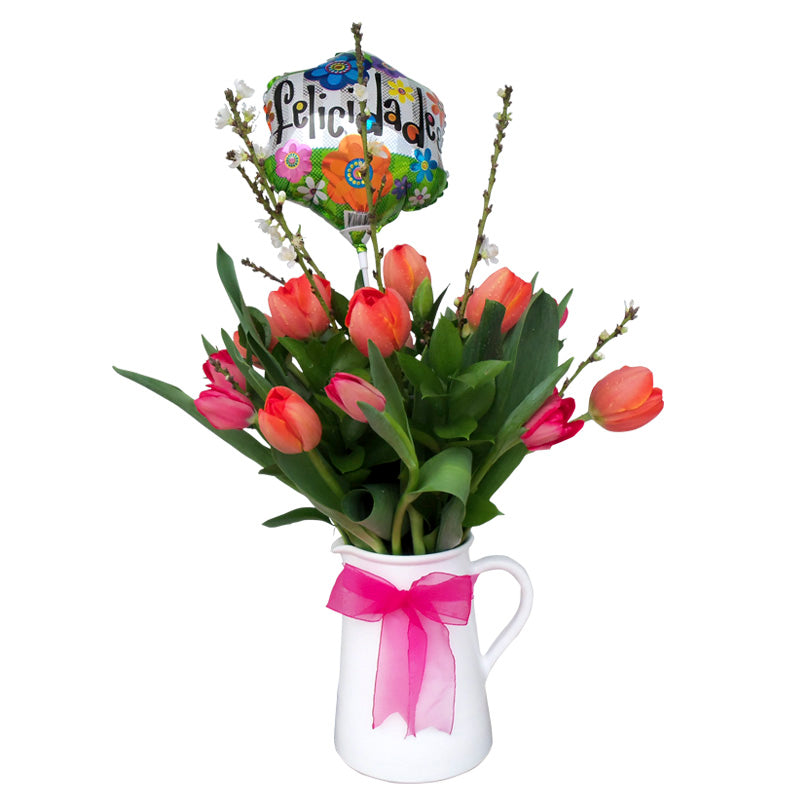 Arreglo Tulipanes Clementina