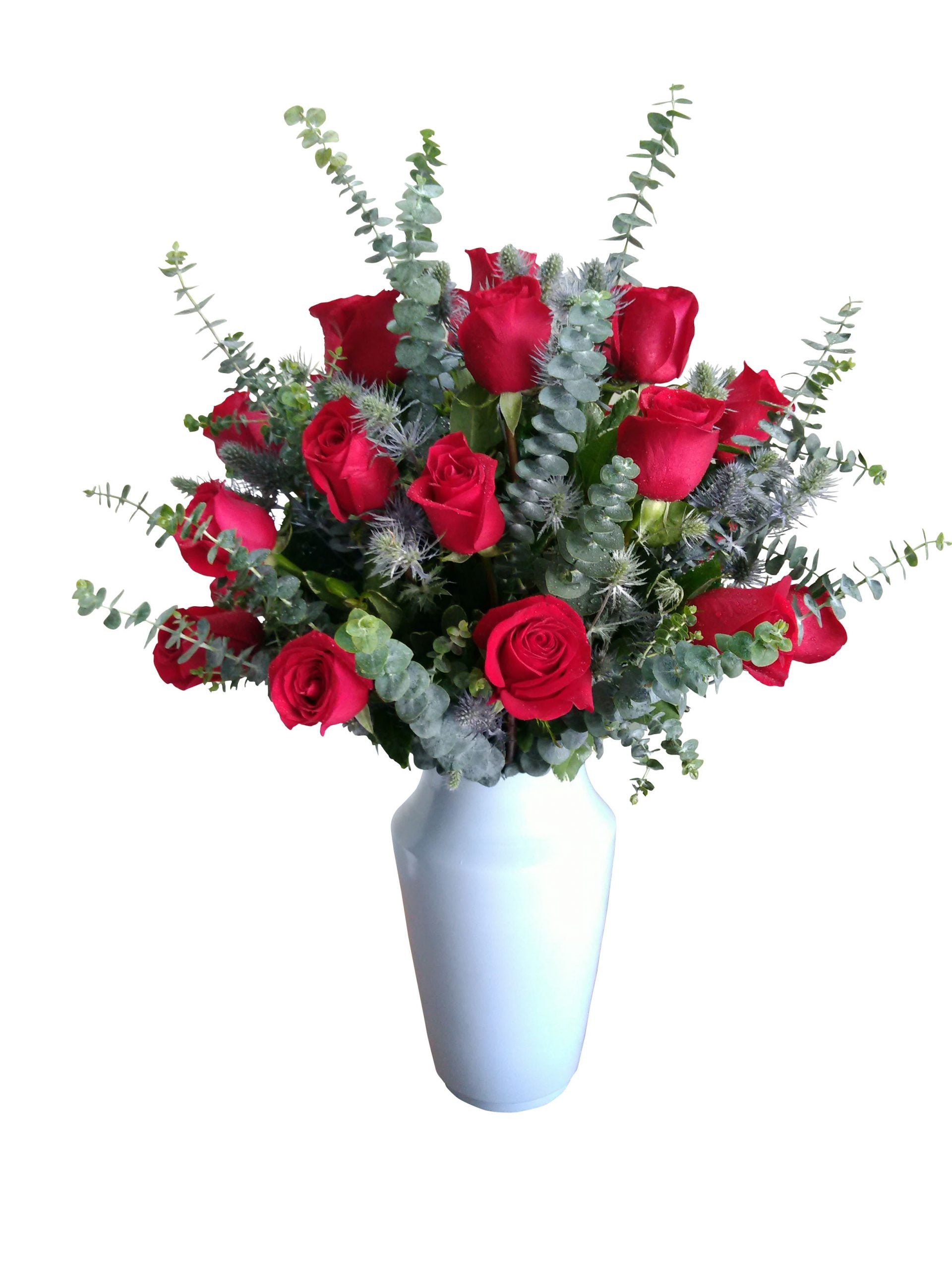 Arreglo floral de rosas Simonette