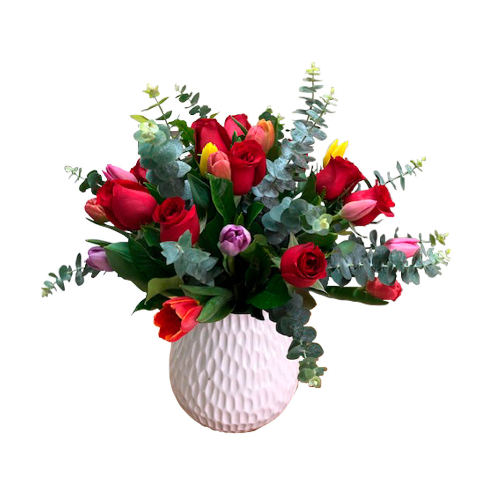 Abby tulipanes y rosas