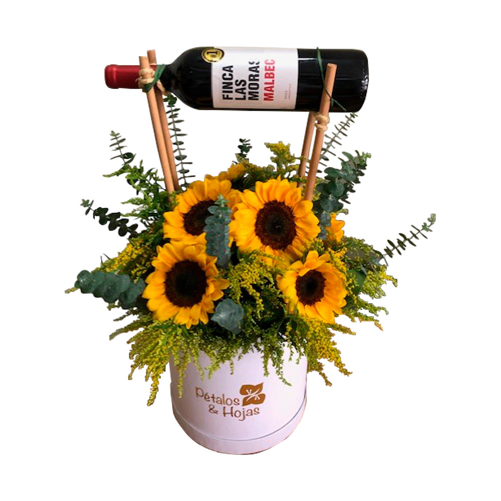 Girasoles y Vino Massimo