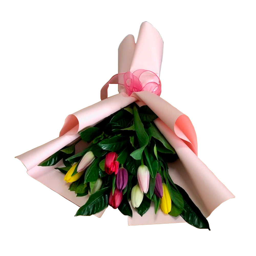 Tess ramo 10 tulipanes