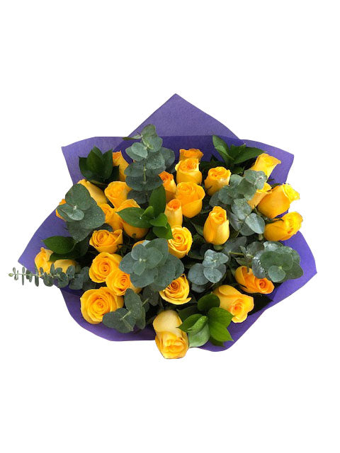 Ramo Rosas Amarillas 24